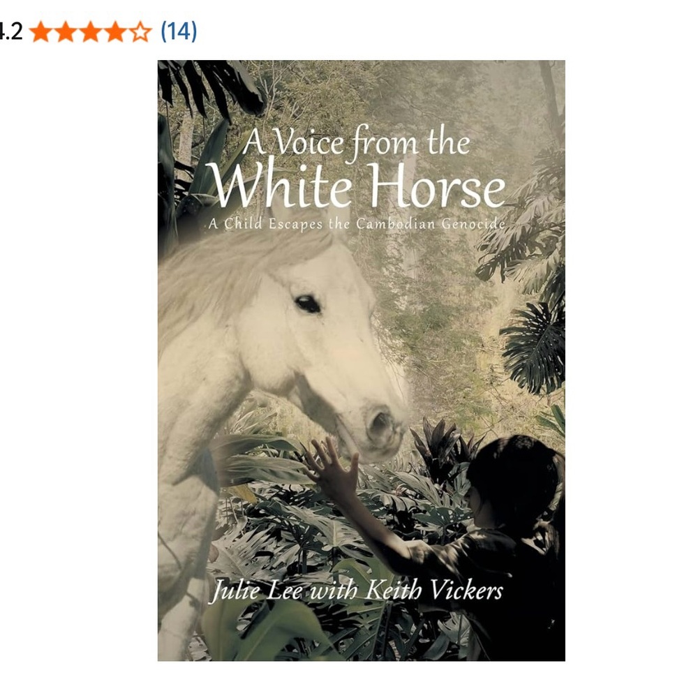 ( #0389) Autograph A Hard Copy “ A Voice from the White Horse Book” by Julie Lee